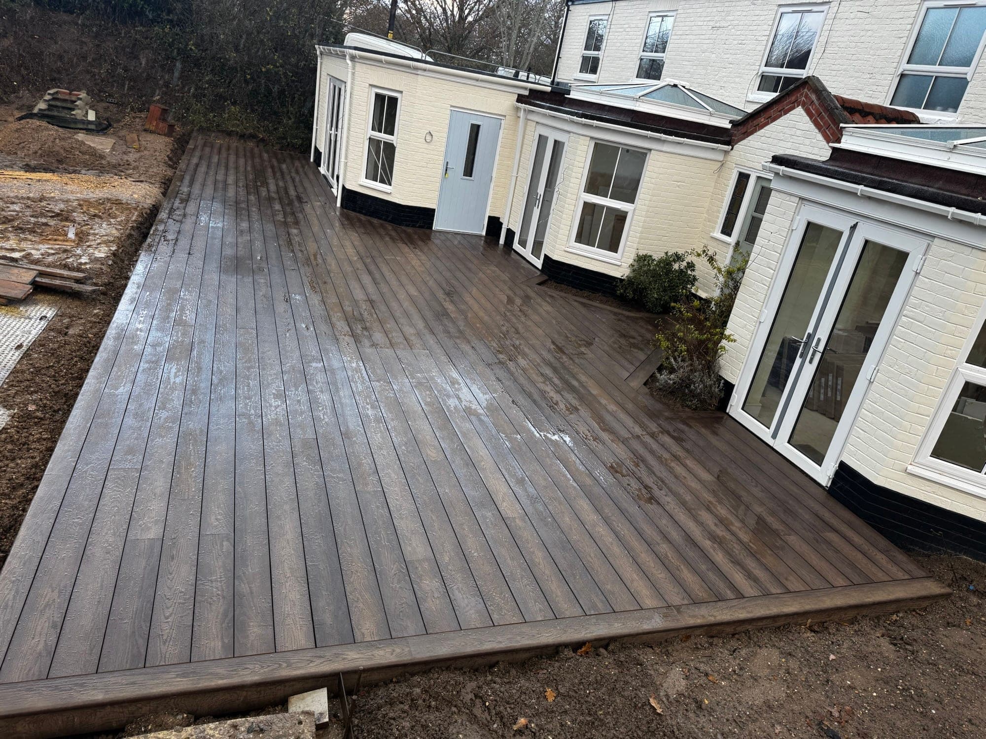 Millboard decking finish