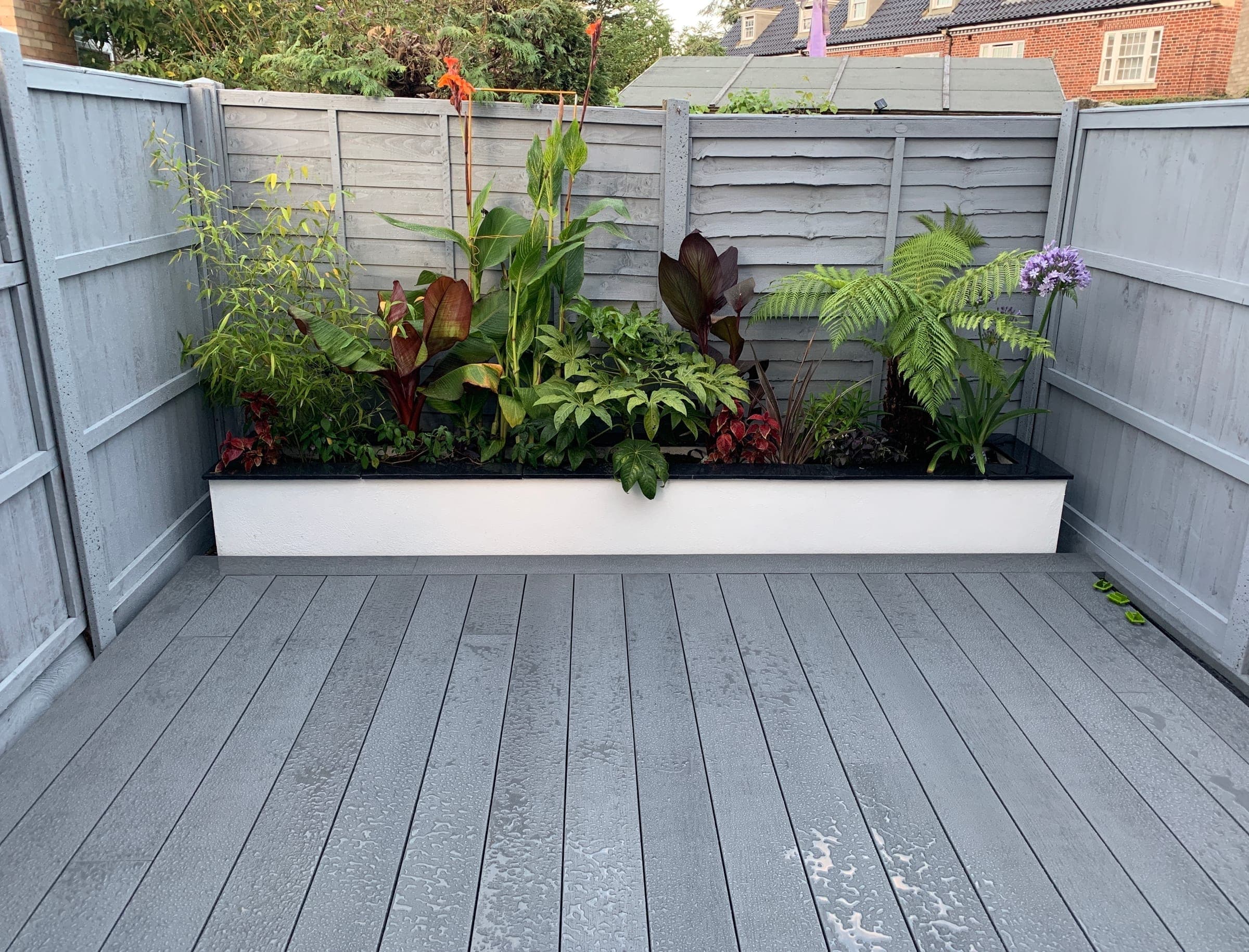 Millboard decking garden design