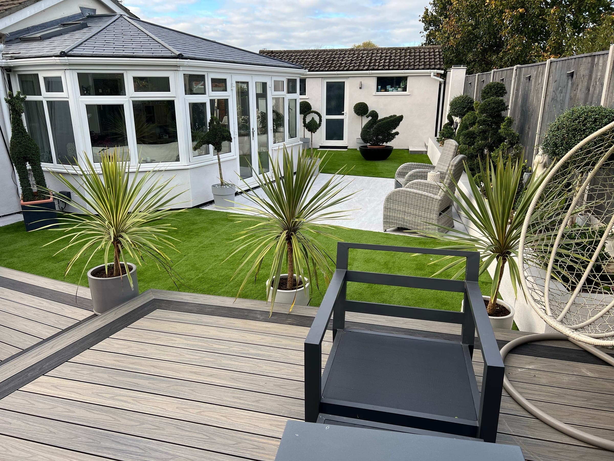 Garden transformation Thurlton Norfolk