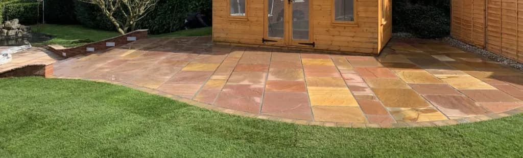 Pavestone patio detail