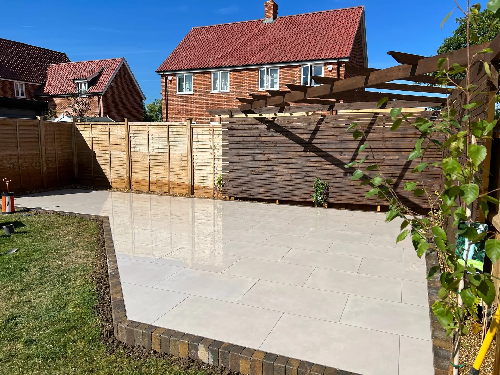 Pavestone porcelain paving detail