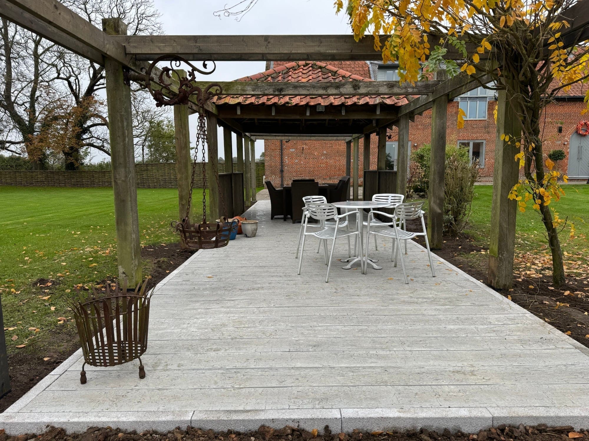 Millboard decking installation Norfolk