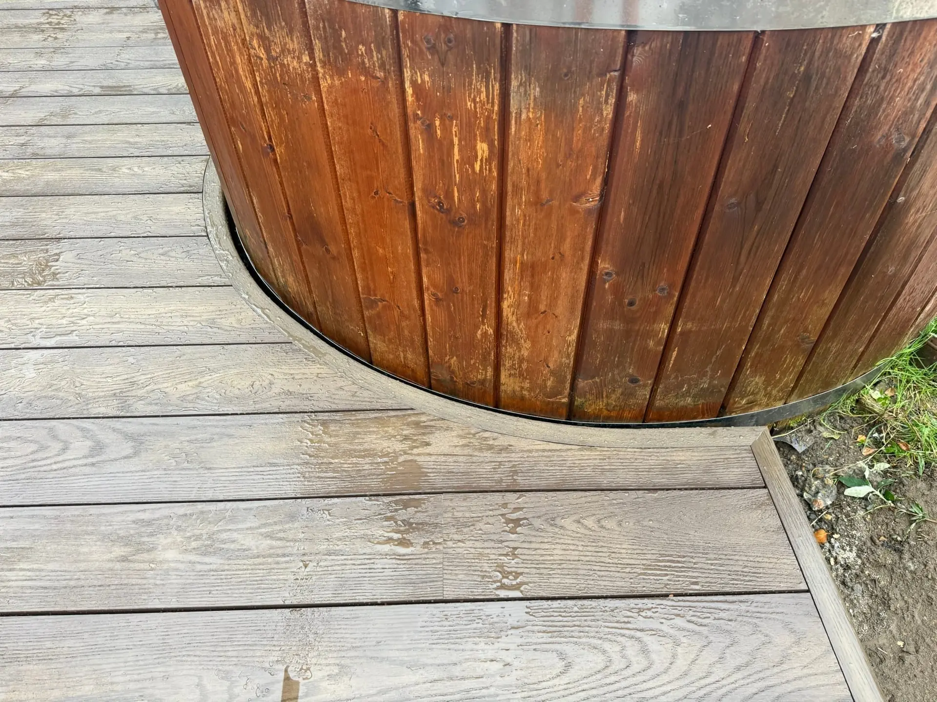 Outdoor decking project