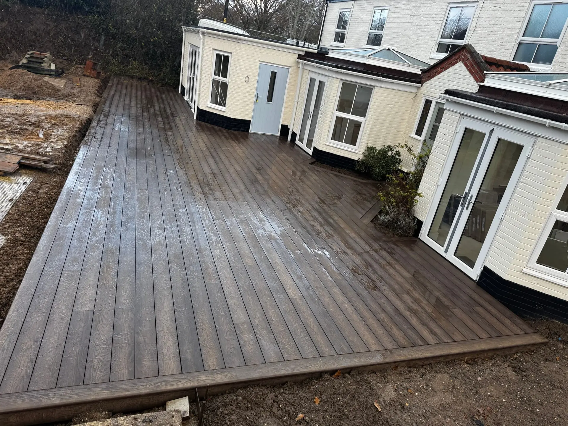 Millboard decking finish