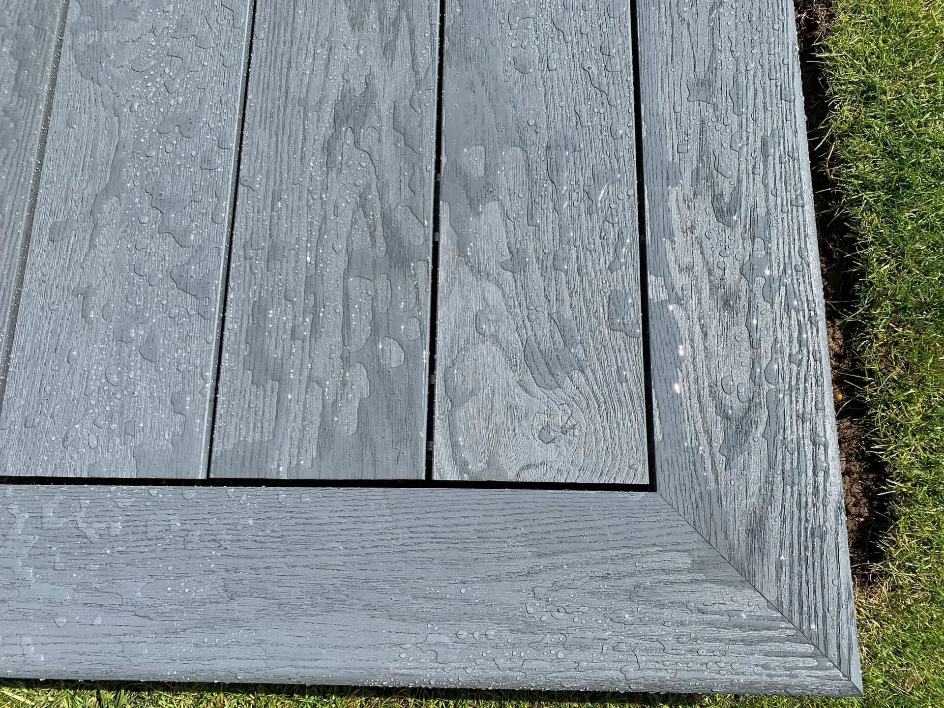 Outdoor decking space