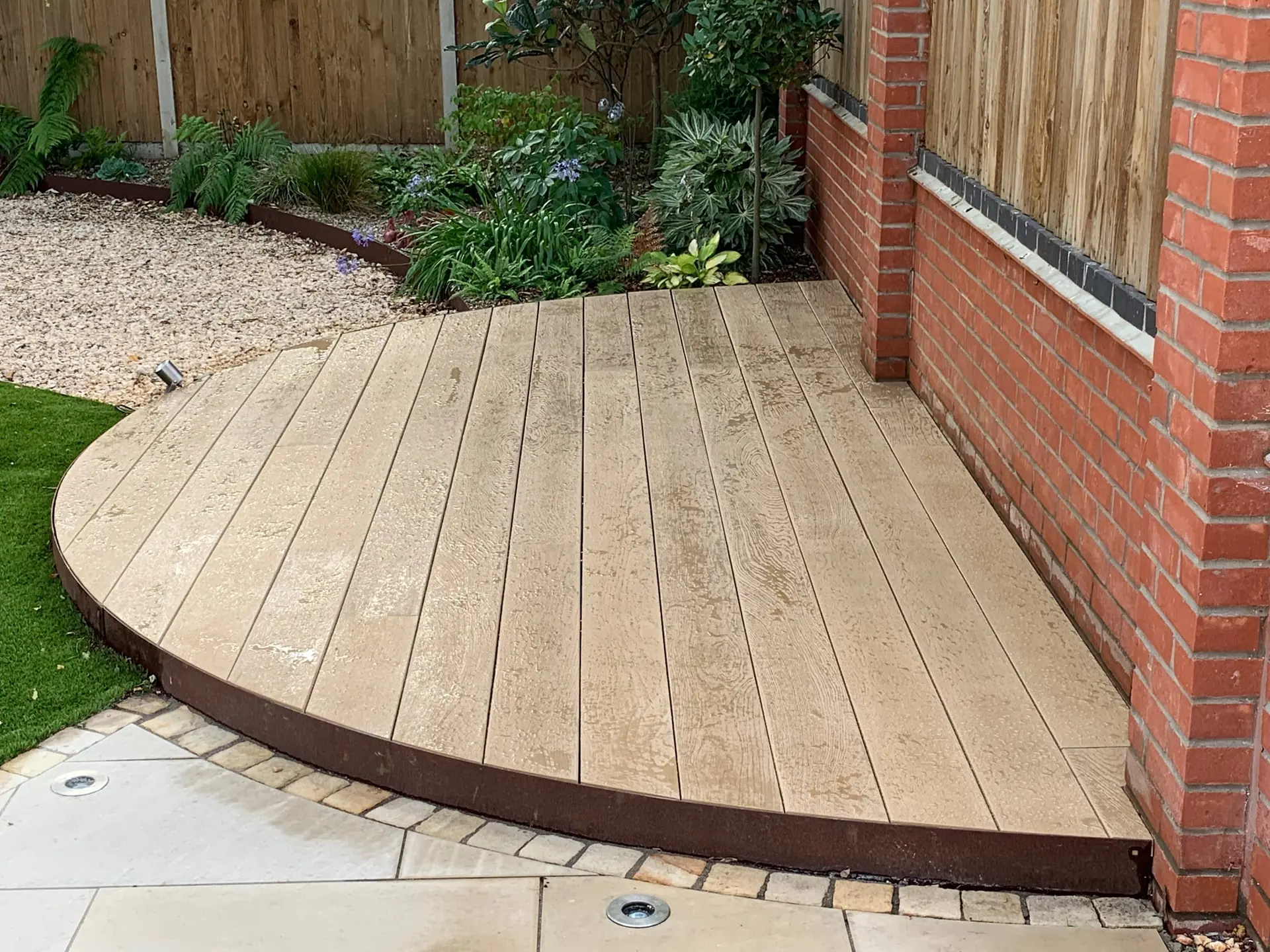 Millboard decking outdoor living