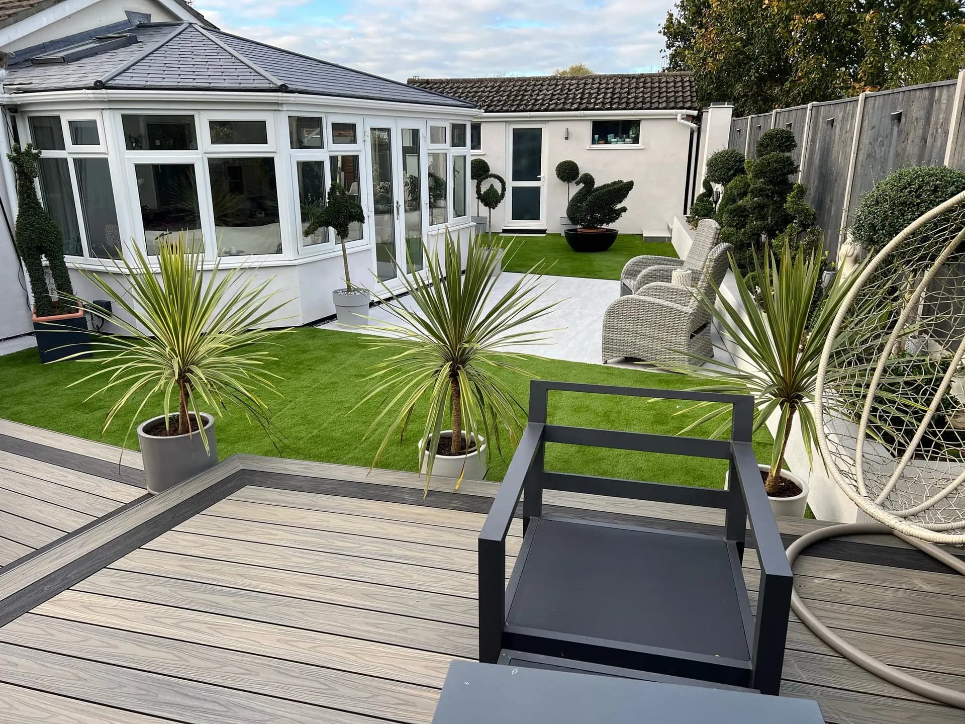Garden transformation Thurlton Norfolk